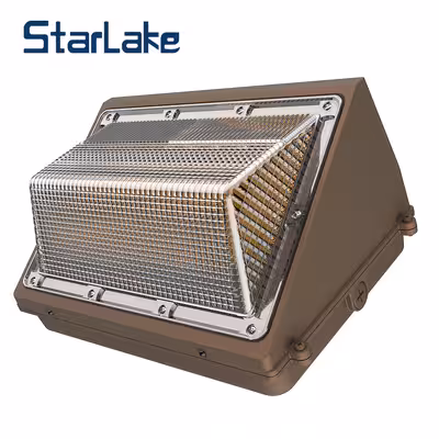 IP65 80W LED Outdoor Wall Pack Lighting , 140LM/W LED Camper Lights